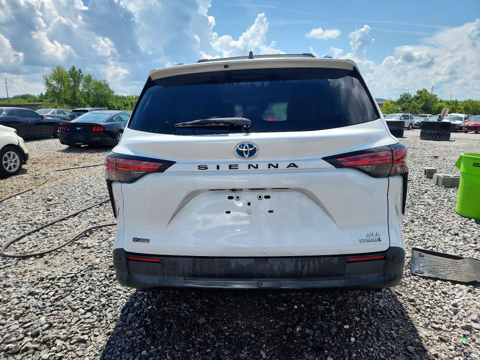 2022 Toyota Sienna მანქანა იყიდება აუქციონზე, vin: 5TDYRKEC8NS088100, აუქციონის ნომერი: 63856766