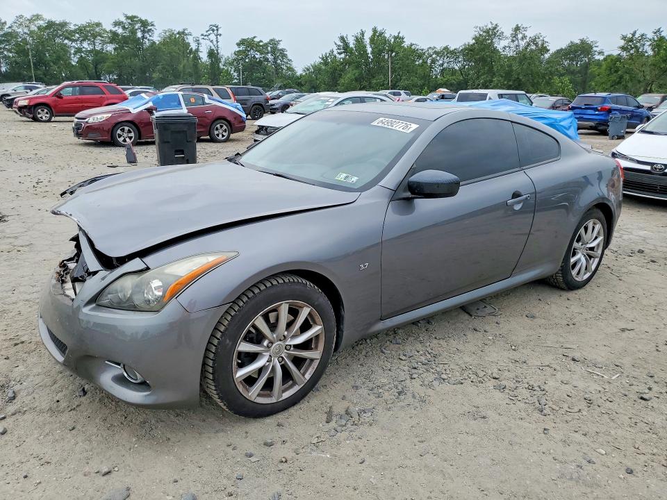 2015 Infiniti Q60 Coupe მანქანა იყიდება აუქციონზე, vin: JN1CV6EL6FM890383, აუქციონის ნომერი: 64992776