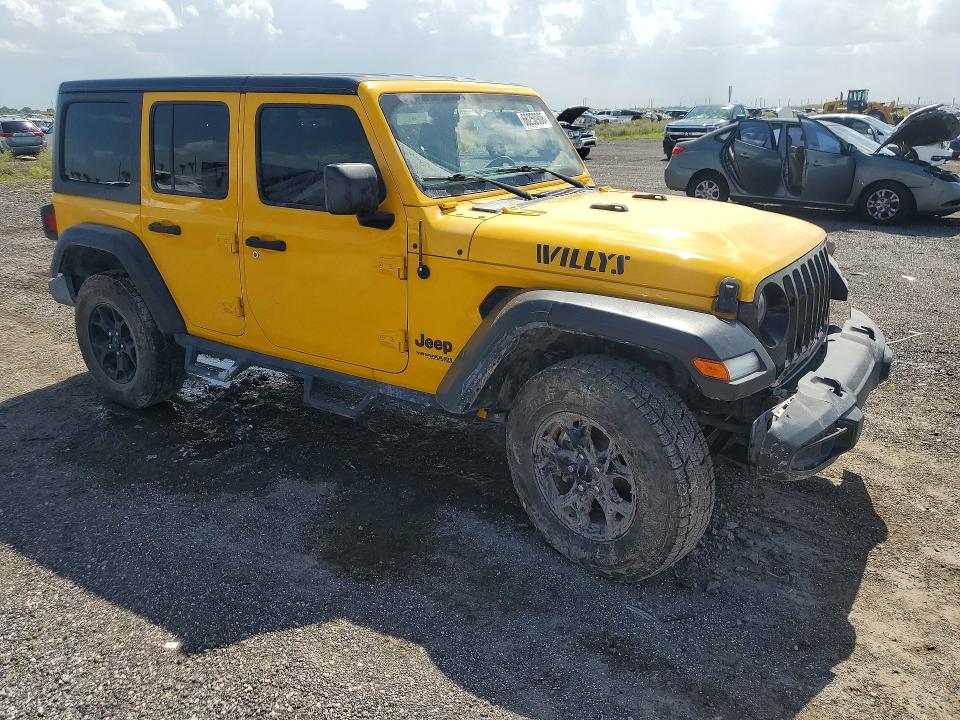 2021 Jeep Wrangler Unlimited მანქანა იყიდება აუქციონზე, vin: 1C4HJXDG8MW542465, აუქციონის ნომერი: 66250906