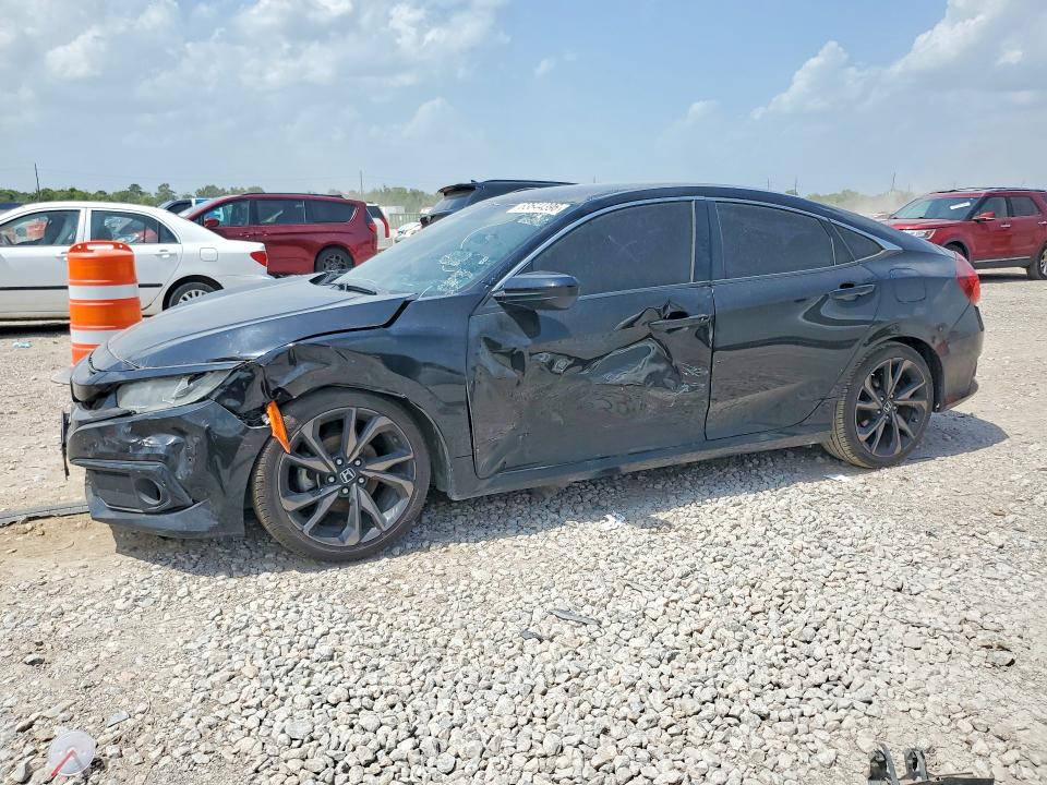63644396 :رقم المزاد ، 19XFC2F8XLE002957 vin ، 2020 Honda Civic مزاد بيع