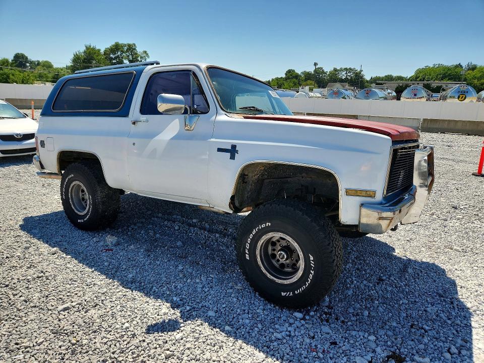 1986 Chevrolet Blazer მანქანა იყიდება აუქციონზე, vin: 1G8EK18H5GF195529, აუქციონის ნომერი: 63543196