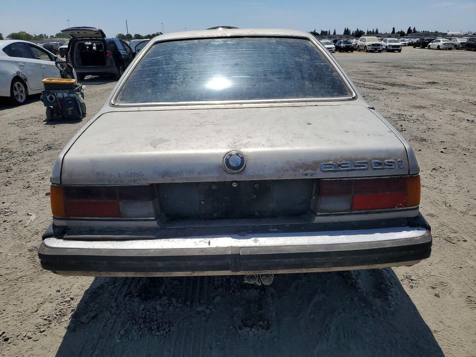 64672716 :رقم المزاد ، WBAEC8400F0610427 vin ، 1985 Bmw 635 مزاد بيع