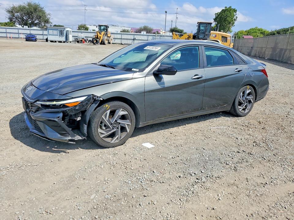 65128256 :رقم المزاد ، KMHLM4DJ5SU130665 vin ، 2025 Hyundai Elantra Hybrid مزاد بيع