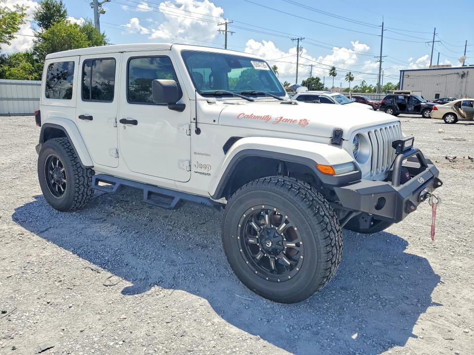 2021 Jeep Wrangler Unlimited მანქანა იყიდება აუქციონზე, vin: 1C4HJXEM0MW570748, აუქციონის ნომერი: 62847726