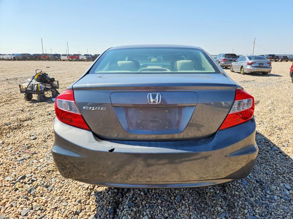 2012 Honda Civic მანქანა იყიდება აუქციონზე, vin: 19XFB2F81CE088016, აუქციონის ნომერი: 63597876