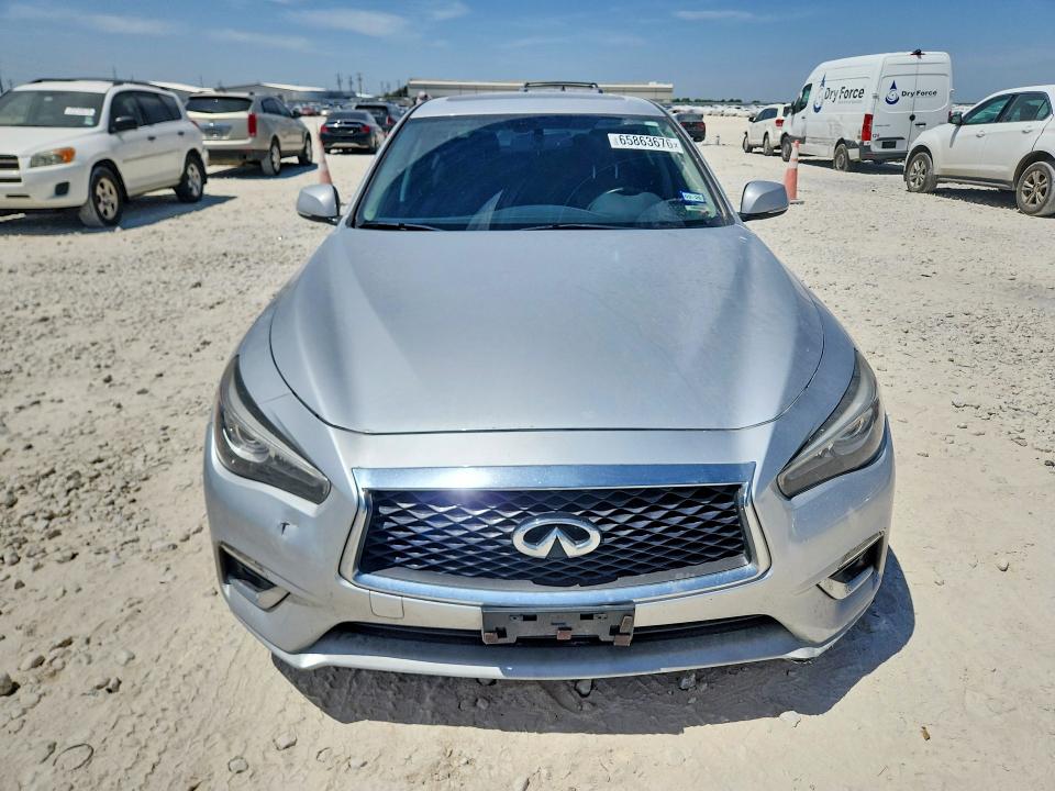 2018 Infiniti Q50 მანქანა იყიდება აუქციონზე, vin: JN1EV7AR9JM438929, აუქციონის ნომერი: 65863676