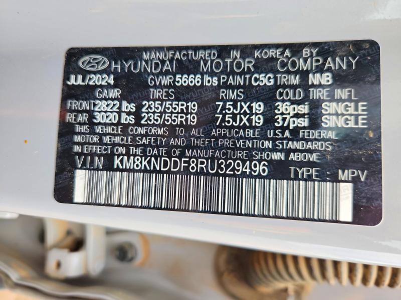 66455996 :رقم المزاد ، KM8KNDDF8RU329496 vin ، 2024 Hyundai Ioniq 5 مزاد بيع