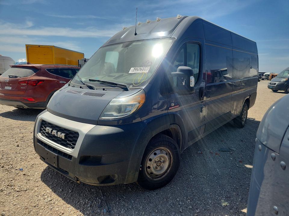 2020 Ram Promaster 3500 მანქანა იყიდება აუქციონზე, vin: 3C6URVJG1LE143834, აუქციონის ნომერი: 62262556