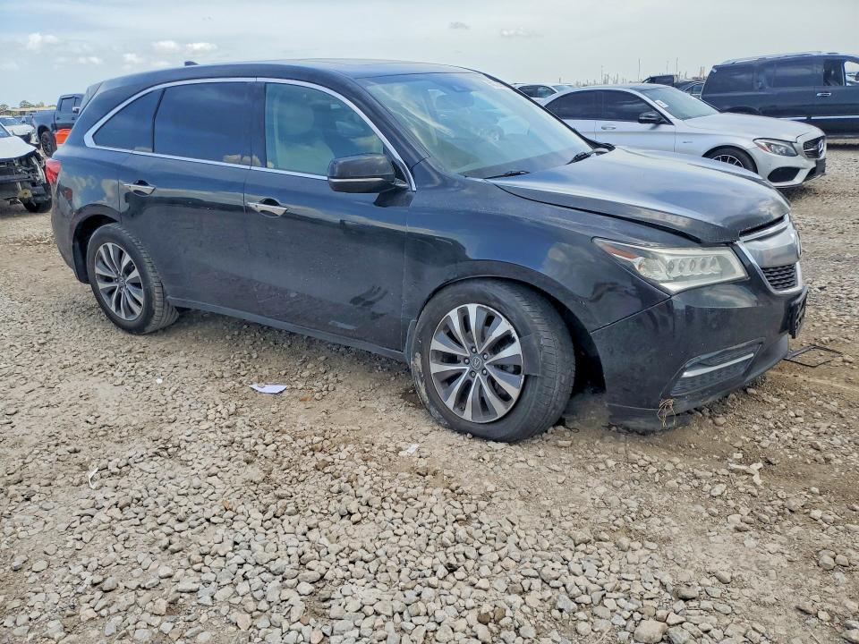 65212696 :رقم المزاد ، 5FRYD3H44FB004061 vin ، 2015 Acura Mdx مزاد بيع