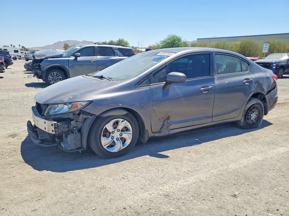 63807606 :رقم المزاد ، 19XFB2F53FE224558 vin ، 2015 Honda Civic مزاد بيع