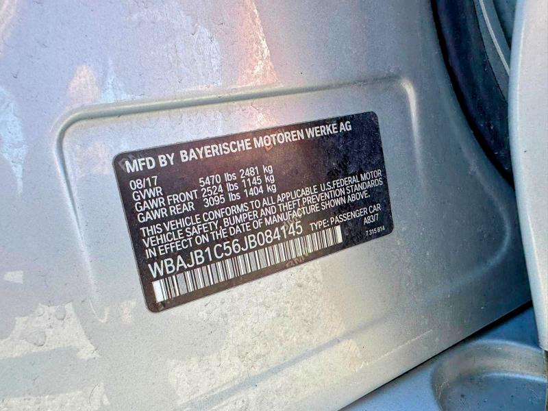 Продажа на аукционе авто 2018 Bmw 530xe, vin: WBAJB1C56JB084145, номер лота: 67132426