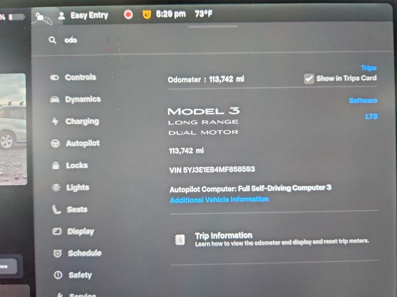 Aukcja sprzedaży 2021 Tesla Model 3, vin: 5YJ3E1EB4MF858593, numer aukcji: 66998426