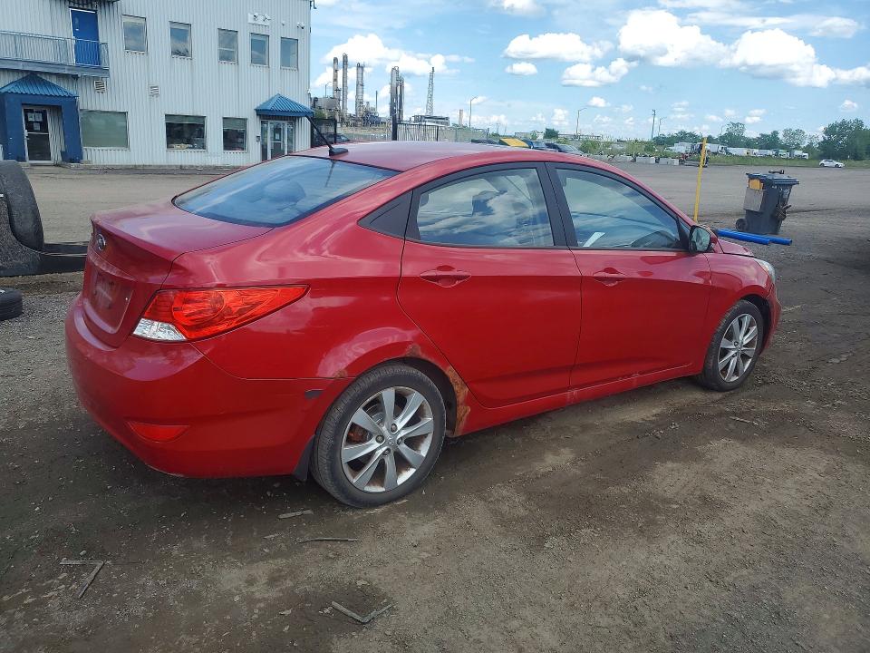 2013 Hyundai Accent მანქანა იყიდება აუქციონზე, vin: KMHCU4AE2DU344300, აუქციონის ნომერი: 65097356