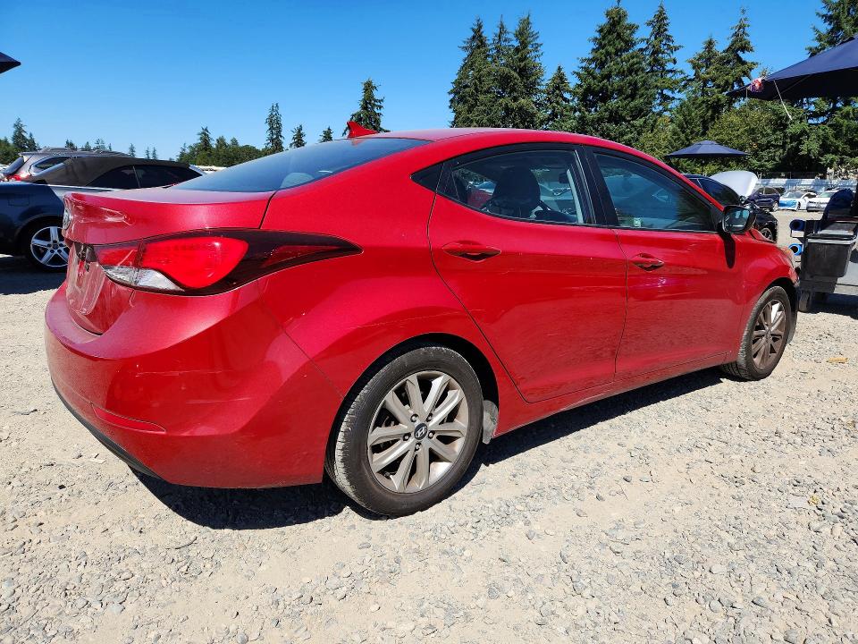 64618766 :رقم المزاد ، KMHDH4AEXFU253335 vin ، 2015 Hyundai Elantra مزاد بيع