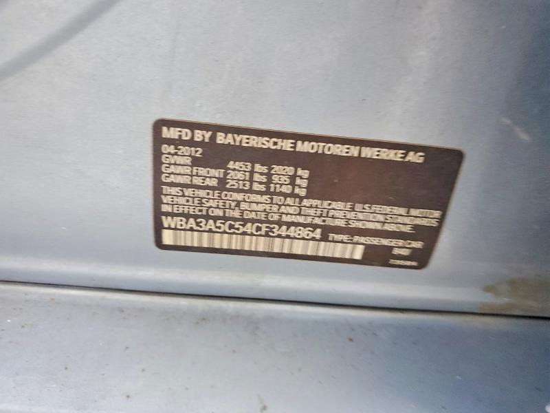 Aukcja sprzedaży 2012 Bmw 328, vin: WBA3A5C54CF344864, numer aukcji: 65117166