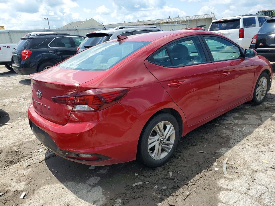 63497626 :رقم المزاد ، KMHD84LFXKU736811 vin ، 2019 Hyundai Elantra مزاد بيع