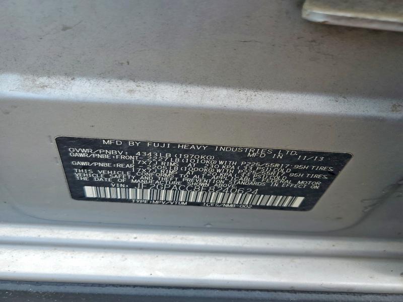 Продажа на аукционе авто 2014 Subaru Xv Crosstrek, vin: JF2GPACC8E8240624, номер лота: 67182296