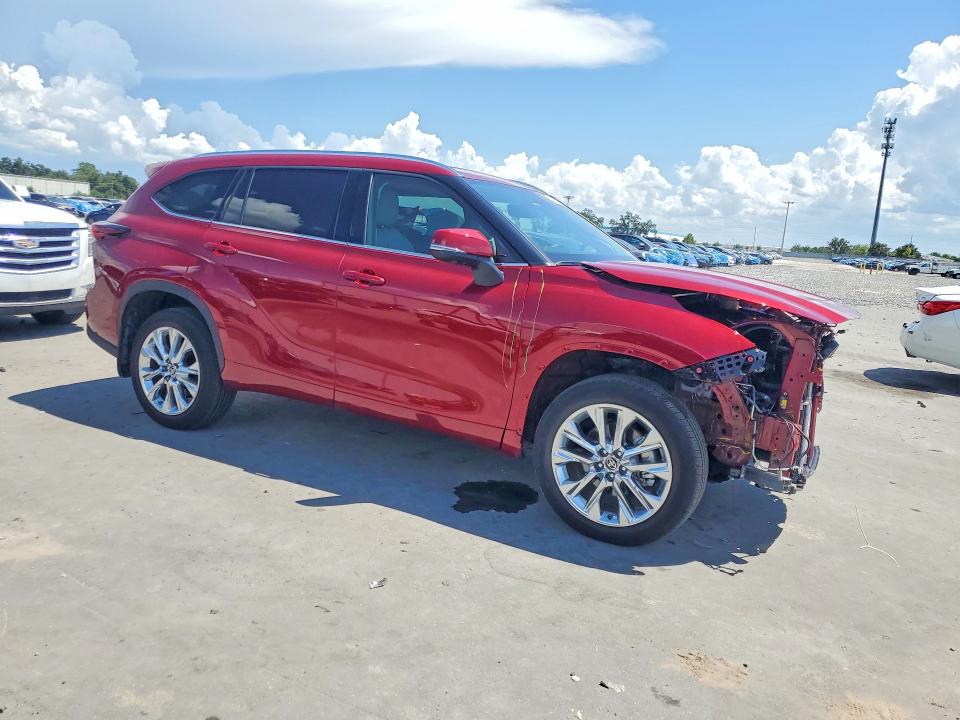 64620536 :رقم المزاد ، 5TDKDRBH9SS584452 vin ، 2025 Toyota Highlander مزاد بيع