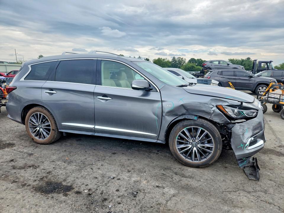 66731216 :رقم المزاد ، 5N1DL0MM0JC517655 vin ، 2018 Infiniti Qx60 مزاد بيع