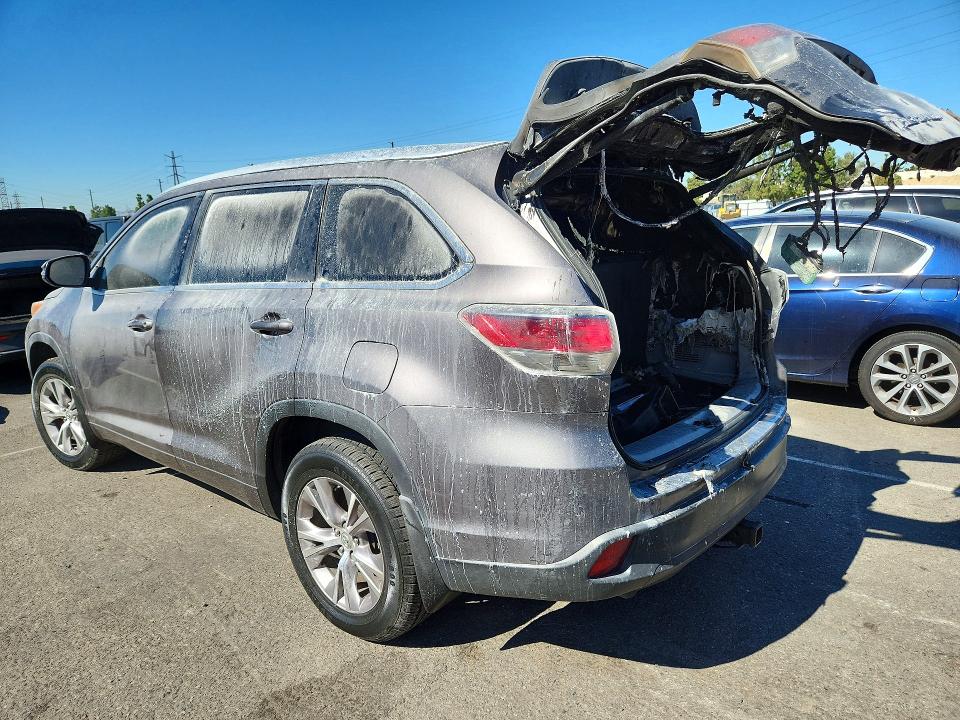 Aukcja sprzedaży 2015 Toyota Highlander, vin: 5TDKKRFH4FS070739, numer aukcji: 65554846