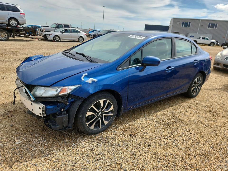 63238756 :رقم المزاد ، 2HGFB2F56FH037398 vin ، 2015 Honda Civic مزاد بيع