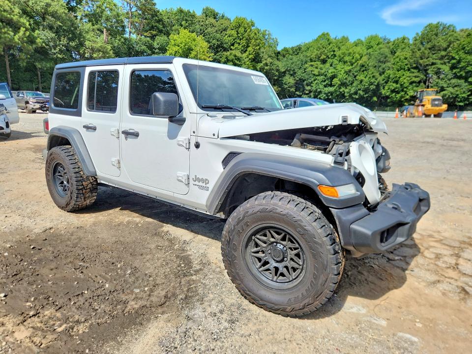 64564856 :رقم المزاد ، 1C4HJXDNXLW264729 vin ، 2020 Jeep Wrangler Unlimited مزاد بيع