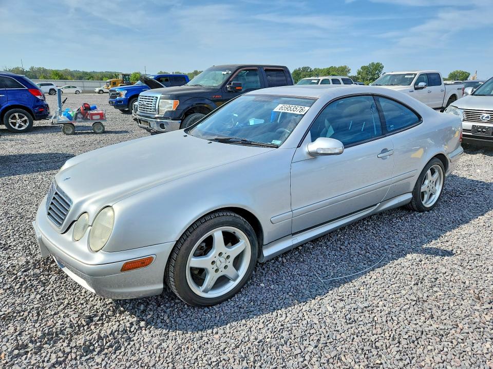 2002 Mercedes-benz Clk მანქანა იყიდება აუქციონზე, vin: WDBLJ70G72T119373, აუქციონის ნომერი: 65953576
