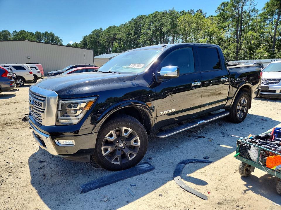63342356 :رقم المزاد ، 1N6AA1EDXMN501759 vin ، 2021 Nissan Titan مزاد بيع
