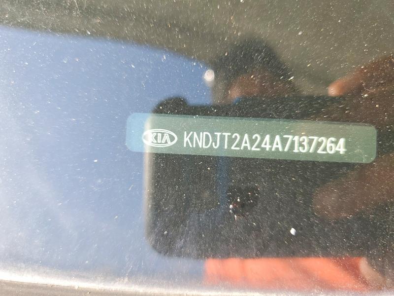 65471206 :رقم المزاد ، KNDJT2A24A7137264 vin ، 2010 Kia Soul مزاد بيع