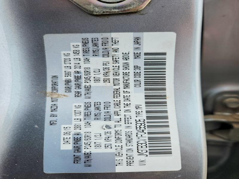 Продаж на аукціоні авто 2015 Mazda Cx-9, vin: JM3TB3CV1F0465905, номер лоту: 64509526