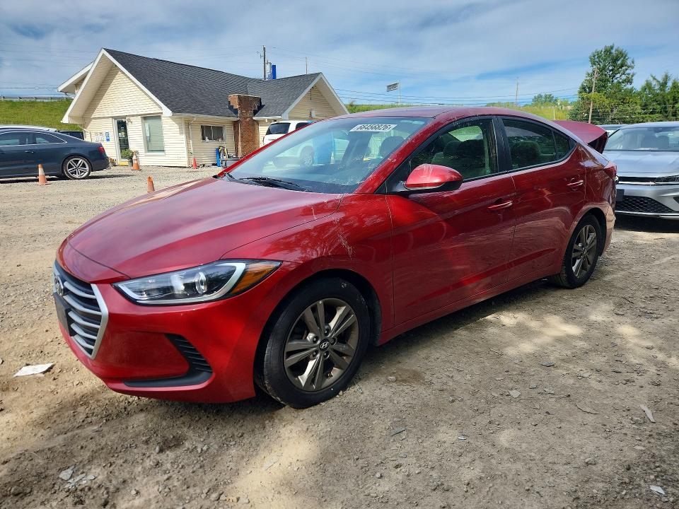 Продаж на аукціоні авто 2018 Hyundai Elantra, vin: 5NPD84LF9JH385869, номер лоту: 66456826
