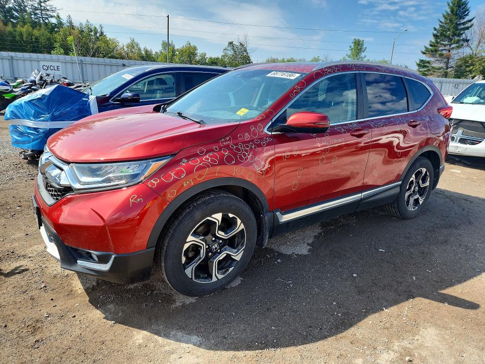 2019 Honda Cr-v მანქანა იყიდება აუქციონზე, vin: 2HKRW2H98KH137696, აუქციონის ნომერი: 66716186