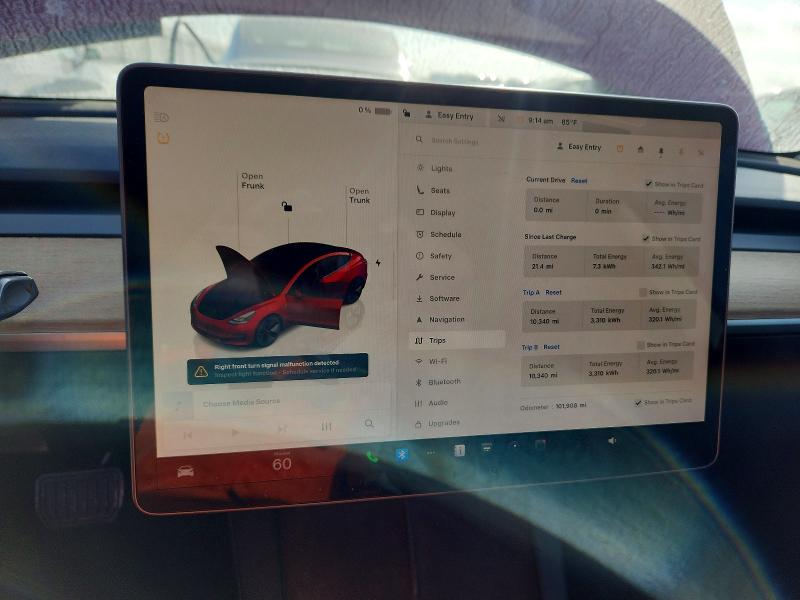 Продажа на аукционе авто 2022 Tesla Model 3, vin: 5YJ3E1EB4NF289679, номер лота: 60576926
