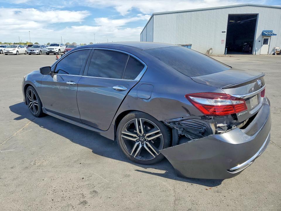 66431036 :رقم المزاد ، 1HGCR2F58GA169366 vin ، 2016 Honda Accord مزاد بيع