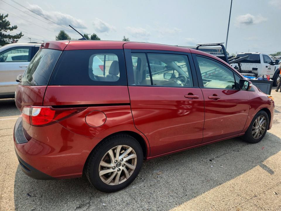 2013 Mazda 5 მანქანა იყიდება აუქციონზე, vin: JM1CW2BL3D0153668, აუქციონის ნომერი: 63046866