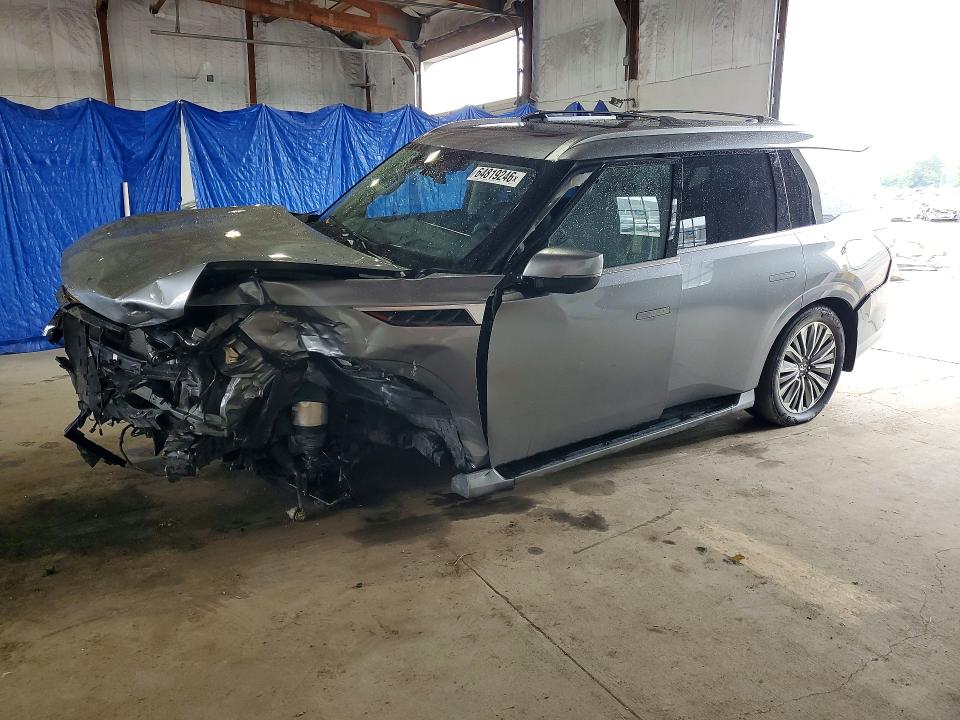 2025 Infiniti Qx80 მანქანა იყიდება აუქციონზე, vin: JN8AZ3DB7S9402253, აუქციონის ნომერი: 64819246