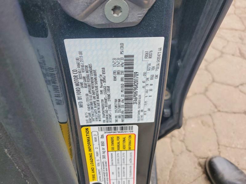 Aukcja sprzedaży 2016 Ford Fusion, vin: 3FA6P0H79GR201709, numer aukcji: 64809516