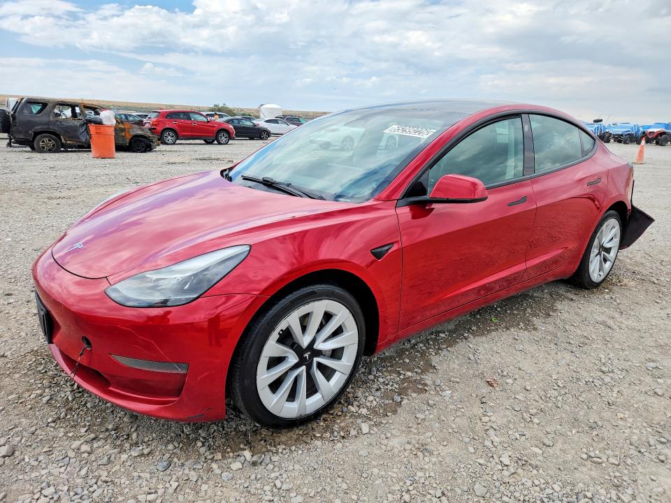 65299226 :رقم المزاد ، 5YJ3E1EA9PF456600 vin ، 2023 Tesla Model 3 مزاد بيع