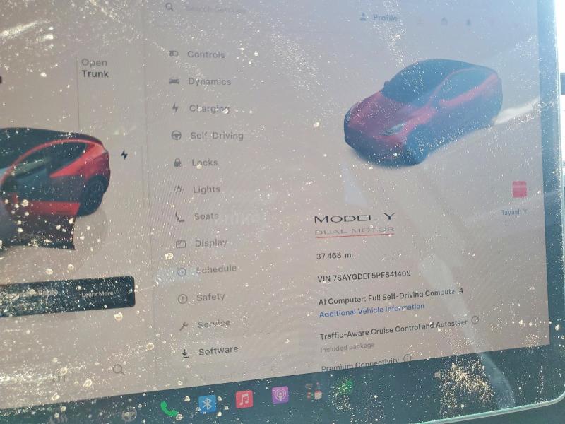 Продаж на аукціоні авто 2023 Tesla Model Y, vin: 7SAYGDEF5PF841409, номер лоту: 58316936