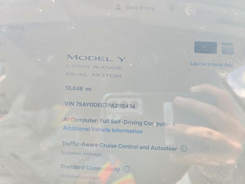 2023 Tesla Model Y მანქანა იყიდება აუქციონზე, vin: 7SAYGDEE7PA205434, აუქციონის ნომერი: 67183836