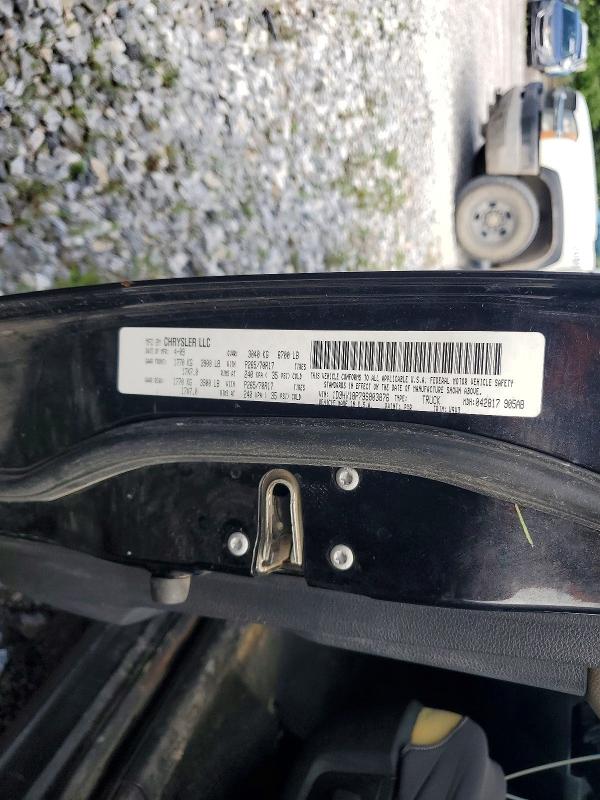 Aukcja sprzedaży 2009 Dodge Ram 1500, vin: 1D3HV18P79S803876, numer aukcji: 63396006
