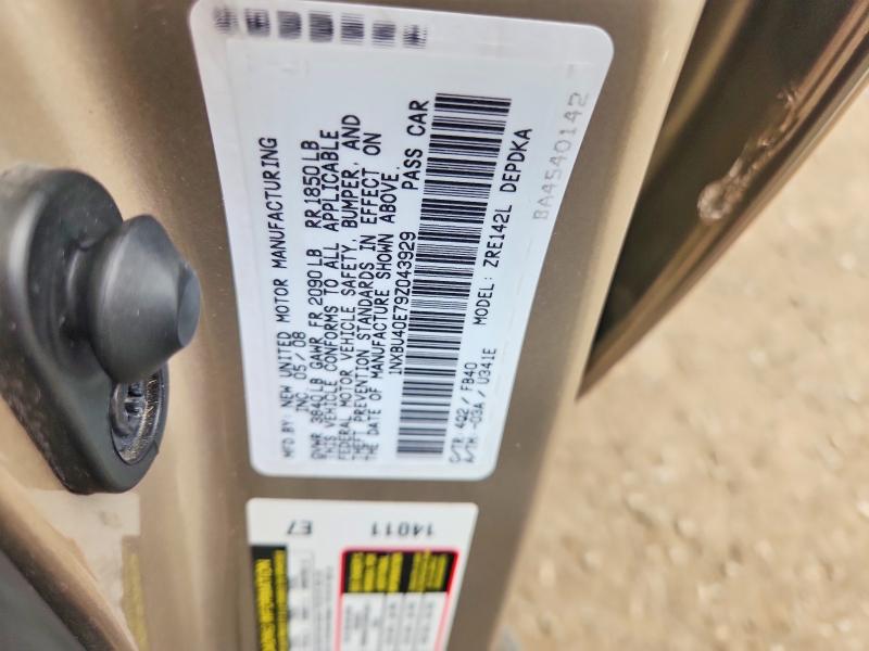 Aukcja sprzedaży 2009 Toyota Corolla, vin: 1NXBU40E79Z043929, numer aukcji: 65431146