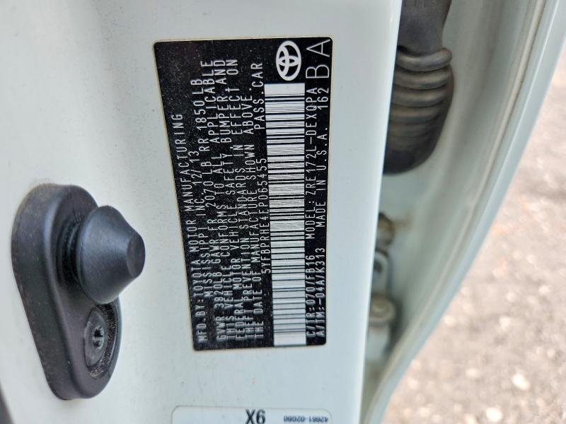 Продажа на аукционе авто 2014 Toyota Corolla, vin: 5YFBPRHE4EP065455, номер лота: 63831066