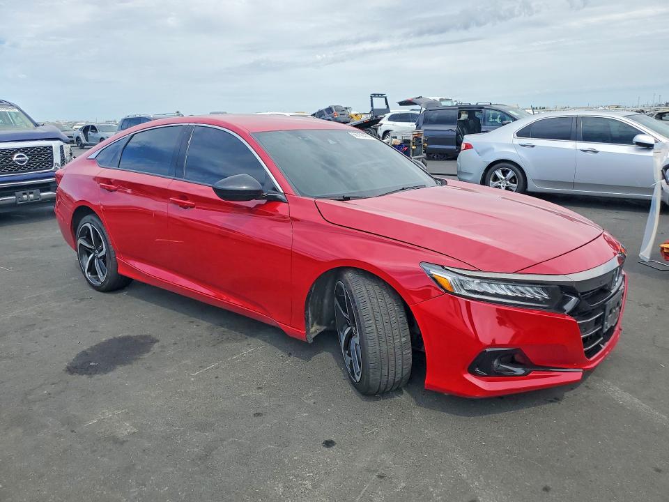 2022 Honda Accord მანქანა იყიდება აუქციონზე, vin: 1HGCV1F36NA060891, აუქციონის ნომერი: 66798406