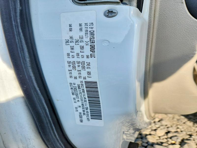 2014 Dodge Grand Caravan მანქანა იყიდება აუქციონზე, vin: 2C4RDGCG1ER347475, აუქციონის ნომერი: 65525806