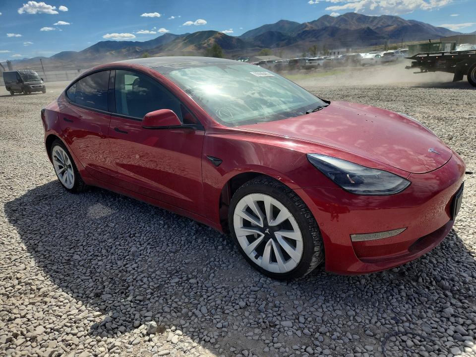 Продаж на аукціоні авто 2022 Tesla Model 3, vin: 5YJ3E1EB0NF287749, номер лоту: 65686486
