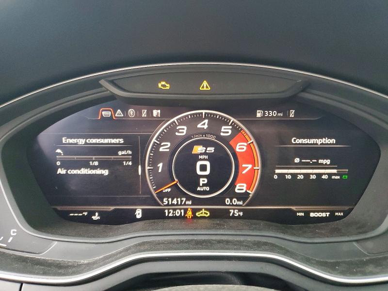 Продажа на аукционе авто 2019 Audi S5, vin: WAUC4CF50KA006218, номер лота: 63605806