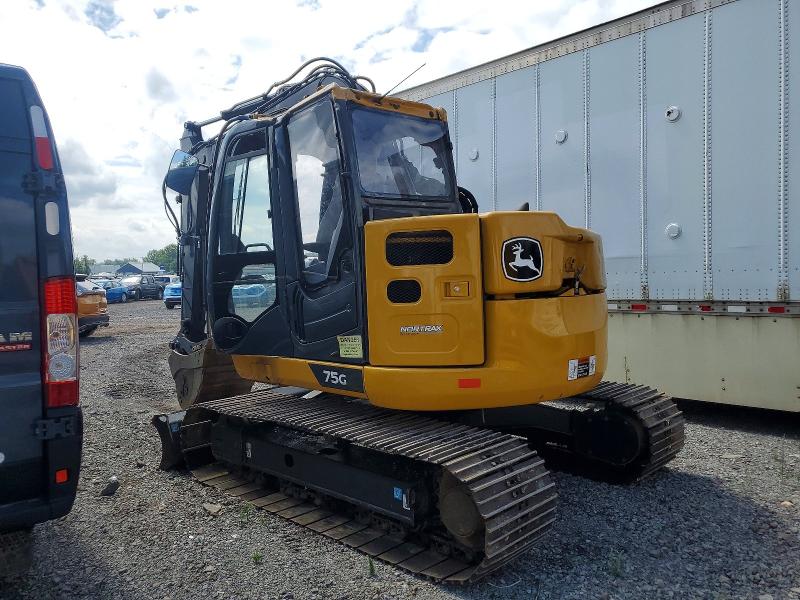 2021 John Deere Excavator მანქანა იყიდება აუქციონზე, vin: 1FF075GXCLJ017512, აუქციონის ნომერი: 65643046