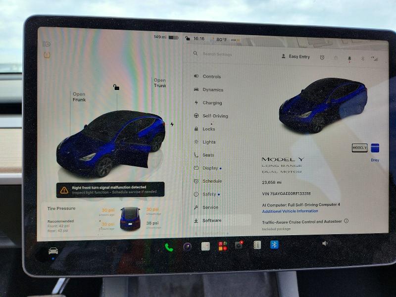 Aukcja sprzedaży 2024 Tesla Model Y, vin: 7SAYGAEE0RF133318, numer aukcji: 64069336