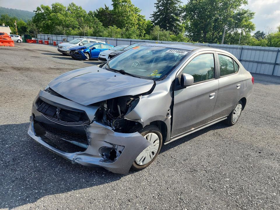 Auction sale of the 2020 Mitsubishi Mirage, vin: ML32F3FJ4LHF10761, lot number: 64114606